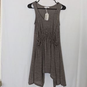 **Make Offer** Mystree Gathered Grey Tank